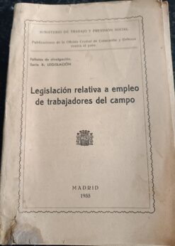 09531 247x346 - LEGISLACION RELATIVA A EMPLEO DE TRABAJADORES DEL CAMPO 1933