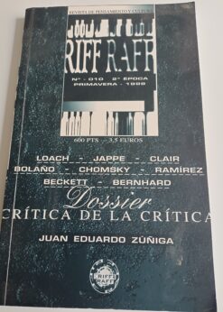 15963 247x346 - CRITICA DE LA CRITICA REVISTA DE PENSAMIENTO Y CULTURA