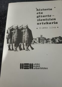 21597 247x346 - HISTORIA ETA GIZARTE ZIENTZIEN URTEKARIA  ISBN 84 300 8031 7